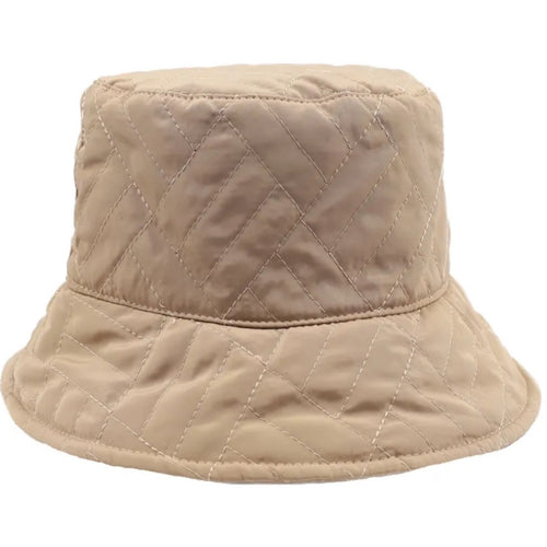 Qnuz Quilted hat Hat/Glove 63 Taupe