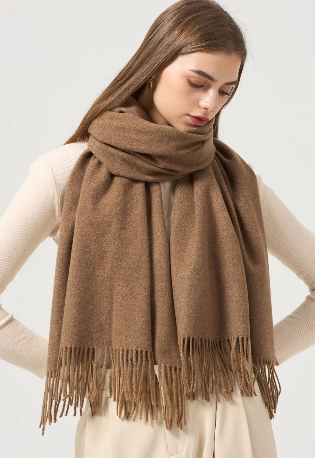 Qnuz Lux scarf 20% wool 70 x180 Scarf