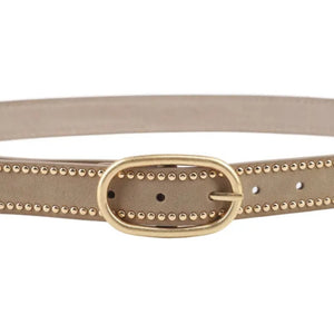 Qnuz Ree belt Belt 63 Taupe
