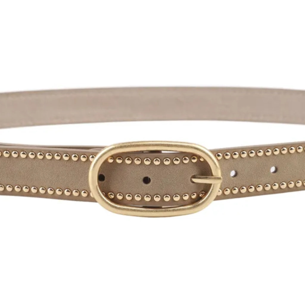 Qnuz Ree belt Belt 63 Taupe