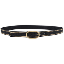 Load image into Gallery viewer, Qnuz Ree belt Belt 99 Black
