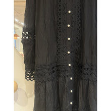 Load image into Gallery viewer, Qnuz Clothing Rekke Luxus dress Clothing 99 Black
