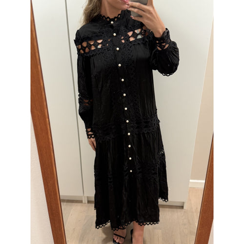 Qnuz Clothing Rekke Luxus dress Clothing 99 Black