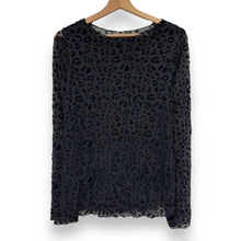 Load image into Gallery viewer, Qnuz Clothing Rexi Mesh blouse 2 layer Clothing 99 Black
