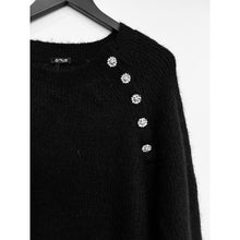 Load image into Gallery viewer, Qnuz Clothing Ria w. simili buttons Clothing 99 Black
