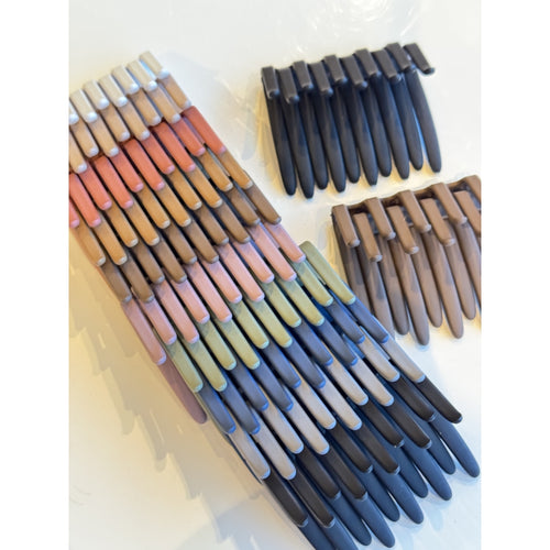 Qnuz Rikke large hairclip Hair accessories 01 Dusty colours