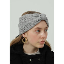 Load image into Gallery viewer, Qnuz Rosie Headband Hat/Glove 97 Grey
