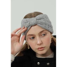 Load image into Gallery viewer, Qnuz Rosie Headband Hat/Glove 97 Grey
