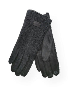 Qnuz Rubi teddy glove Hat/Glove
