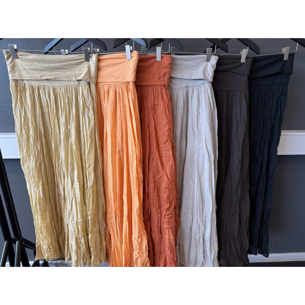 Qnuz Clothing Ruth skirt Clothing 4501 Light Orange