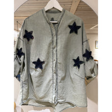 Load image into Gallery viewer, Qnuz Clothing Star Shirt Clothing 98 Dark Grey
