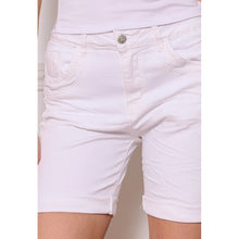 Load image into Gallery viewer, Qnuz Clothing Salina Shorts w belt Clothing 10 White
