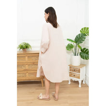 Load image into Gallery viewer, Qnuz Clothing Sara Dress w. Embrodery &amp; Sequins Clothing 13 Beige
