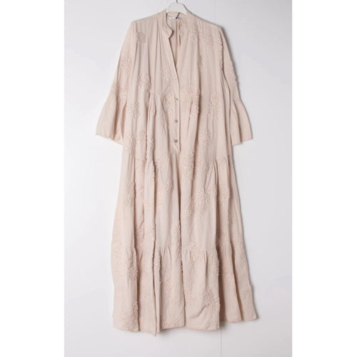Qnuz Clothing Sarah Luxus Bohome dress Clothing 13 Beige