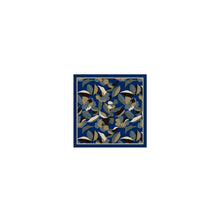 Load image into Gallery viewer, Qnuz Scarf Retro &amp; Pearl 70 x 70 cm Scarf 30 Blue
