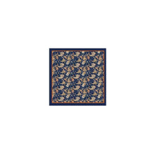 Load image into Gallery viewer, Qnuz Scarf small paisley &amp; Pearl 70 x 70 cm Scarf 30 Blue
