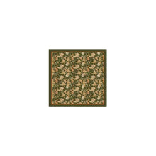 Load image into Gallery viewer, Qnuz Scarf small paisley &amp; Pearl 70 x 70 cm Scarf 53 Army
