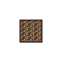 Load image into Gallery viewer, Qnuz Scarf small paisley &amp; Pearl 70 x 70 cm Scarf 60 Marron
