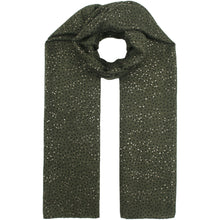 Load image into Gallery viewer, Qnuz Scarf w.flowers 90x180 cm Scarf 53 Army
