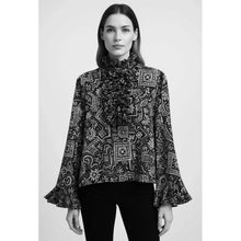 Load image into Gallery viewer, Qnuz Clothing Shirt in 100% rayon Clothing 01 Multi
