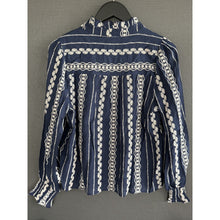 Load image into Gallery viewer, Qnuz Clothing Shirt w Embrodery Clothing 30 Blue
