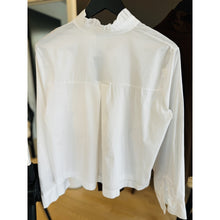 Load image into Gallery viewer, Qnuz Clothing Shirt with High Collar Clothing 10 White
