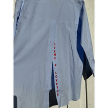 Load image into Gallery viewer, Qnuz Clothing Sidse LOVE Shirt Clothing 32 blue
