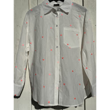 Load image into Gallery viewer, Qnuz Clothing Siif shirt w embrodery Hearts Clothing 10 White
