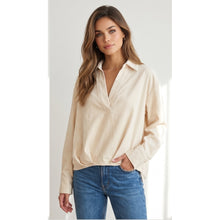 Load image into Gallery viewer, Qnuz Clothing Simple blouse Clothing 13 Beige
