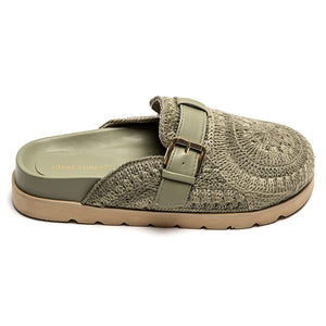 Qnuz Siv slippers w. crochet Shoe