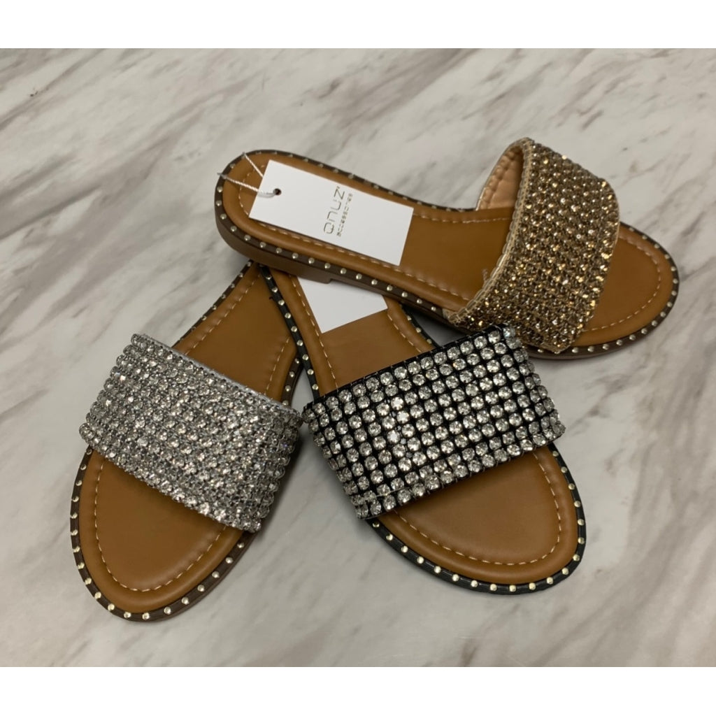 Qnuz Soffi Slippers w strass Shoe