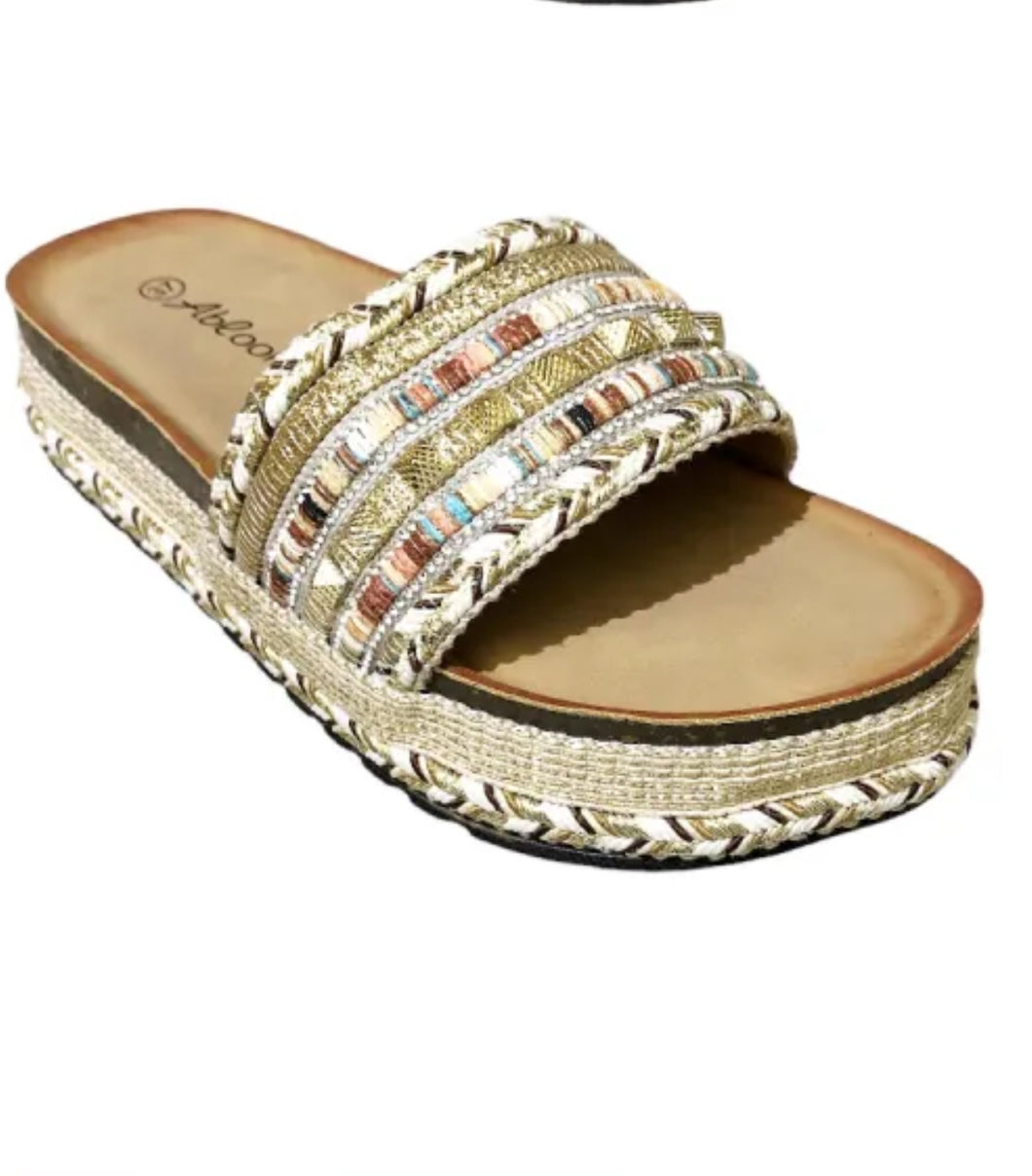 Qnuz Soffi Slippers w strass Shoe
