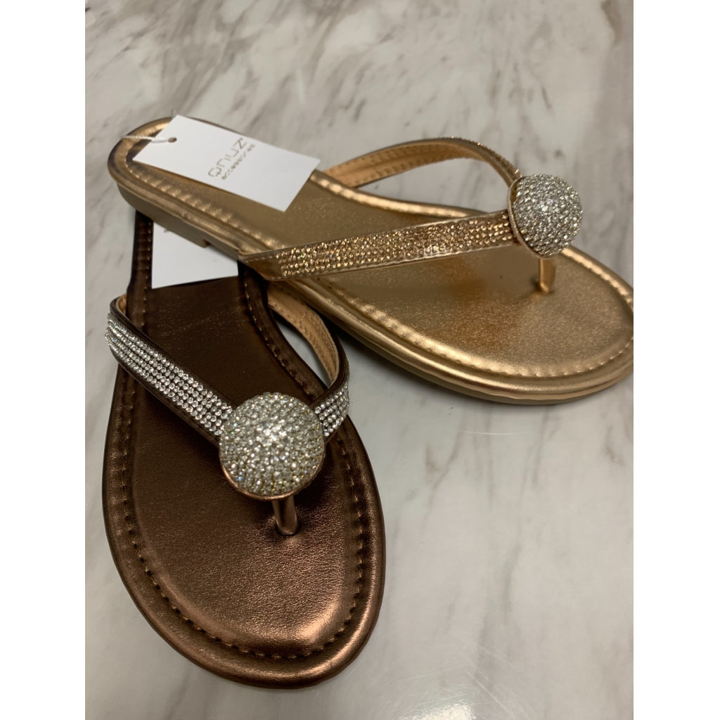Qnuz Stasia Slippers w. strass Shoe