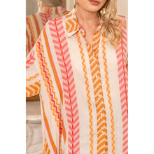 Load image into Gallery viewer, Qnuz Clothing Summer Oversize Rayon shirt Clothing 4444 Bublegum
