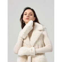 Load image into Gallery viewer, Qnuz Teddy Glove Hat/Glove 13 Beige
