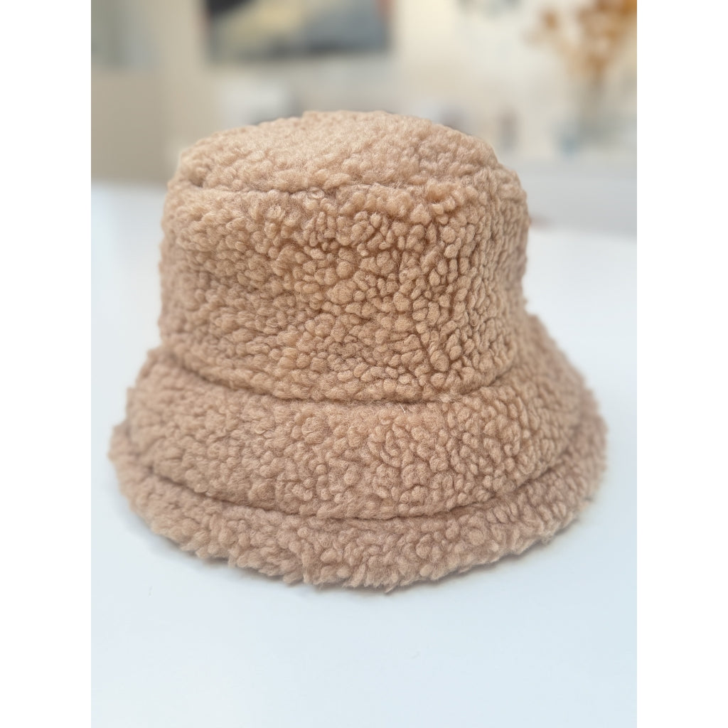 Qnuz Teddy Hat Hat/Glove 63 Taupe