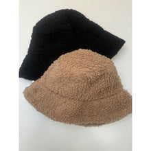 Load image into Gallery viewer, Qnuz Teddy Hat Hat/Glove 99 Black
