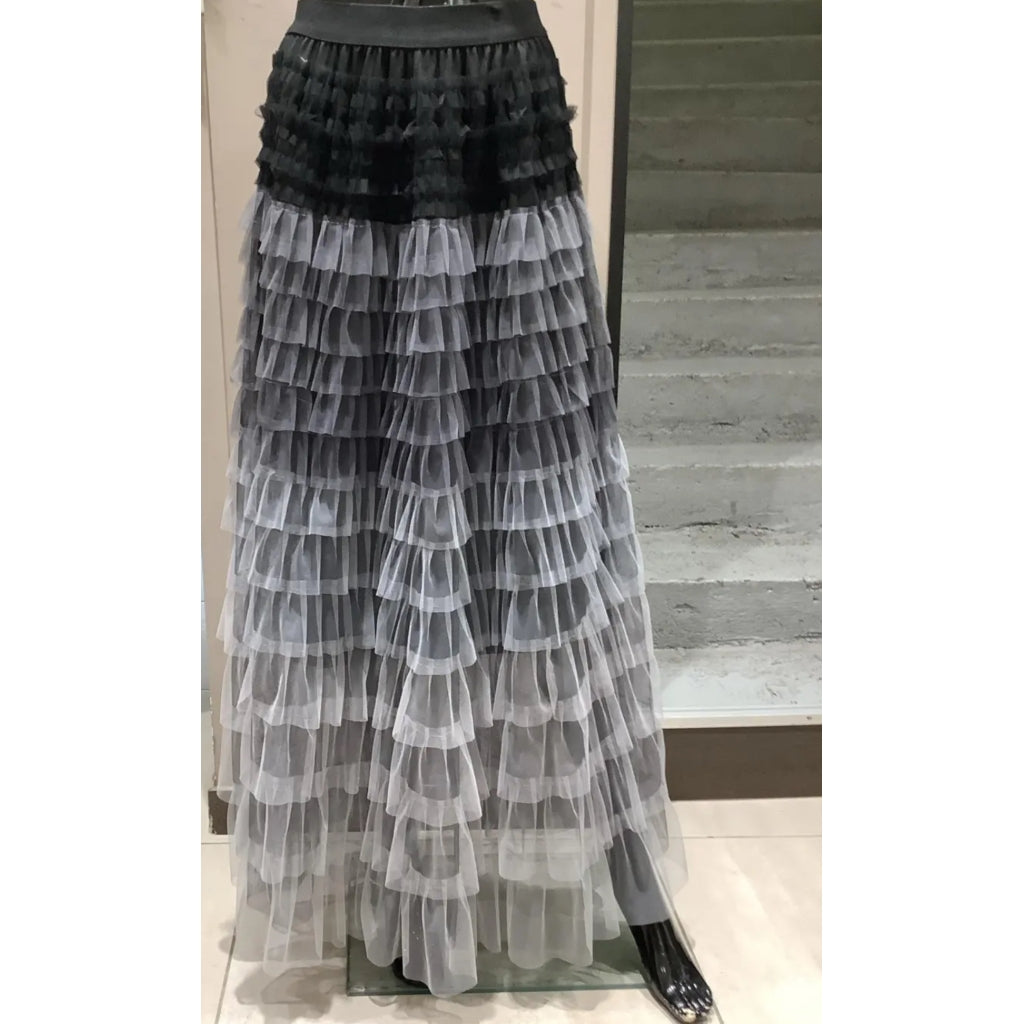 Qnuz Clothing Tulle skirt Clothing 99 Black