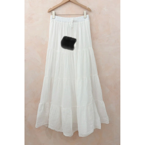 Qnuz Clothing Volumineuse Skirt Clothing 10 White