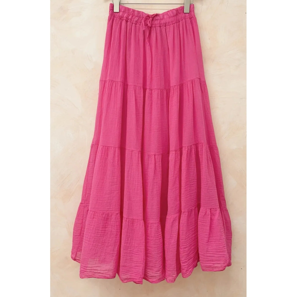 Qnuz Clothing Volumineuse Skirt Clothing 44 Raspberry