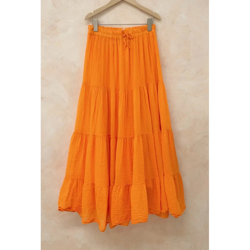 Qnuz Clothing Volumineuse Skirt Clothing 45 Orange