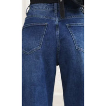 Load image into Gallery viewer, Qnuz Clothing Wide leg Jeans Clothing 33 denim blue
