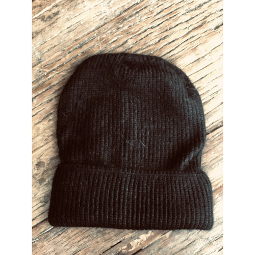 Qnuz Frances hat Hat/Glove 99 Black