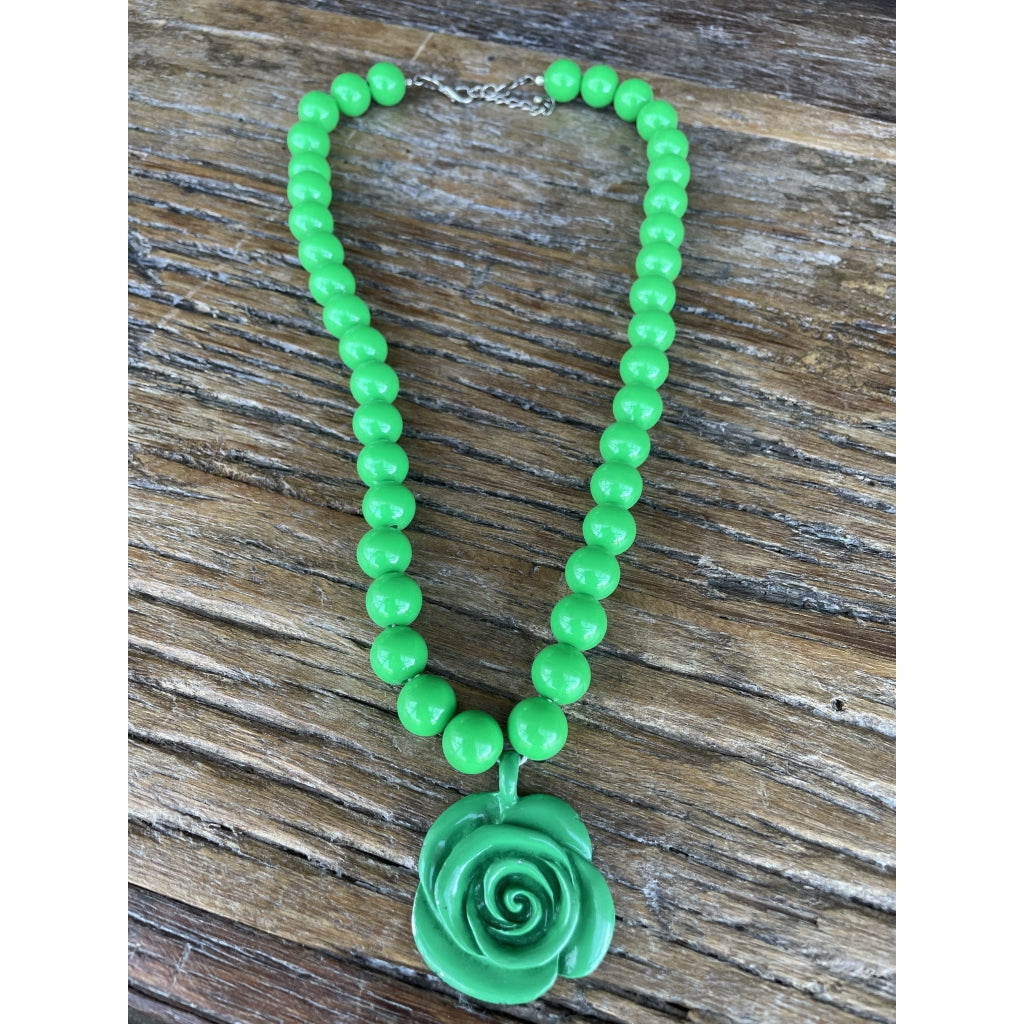 Qnuz Lærke Necklace 50 Green